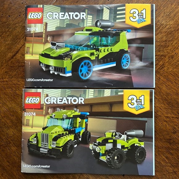 Lego 3 in 1 Creator Rocket Rally Car #31074 - Picture 3 of 11